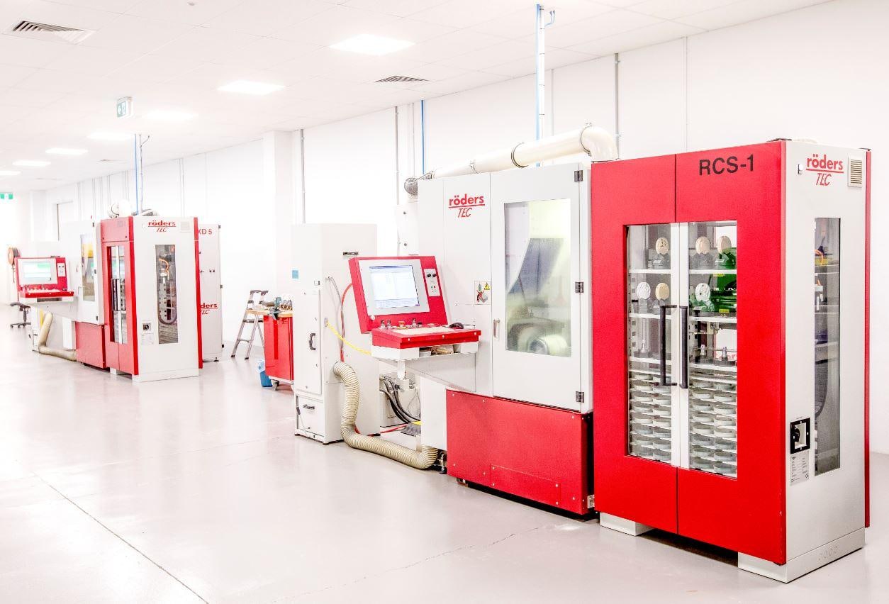 Röders TEC yüksek hassasiyetli işleme merkezleri